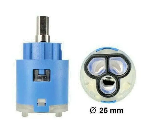 Blanco Kartusche 119795 Ø= 25 mm VONDA, blau, Hochdruck