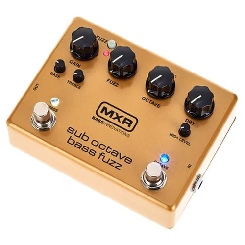 MXR SUB Ocrave Bass Fuzz - M 287 - Gitarren-Effektgerät mit robustem Design und flexibler Klanggestaltung für kreative Bassisten.