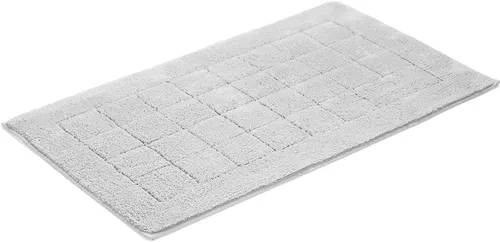 Vossen Badematte Exclusive, 100% Baumwolle grau 55x65 cm - Badteppich aus 100% Baumwolle in elegantem Grau, besonders weich und pflegeleicht. Ideal für ein stilvolles Badezimmer.