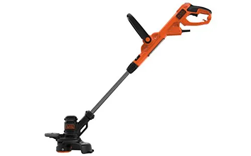 BLACK+DECKER Elektrotrimmer 30cm 550W Powercommand - Rasentrimmer & Motorsensen mit teleskopischem Griff für komfortables Arbeiten, leistungsstark mit 550W für effiziente Rasenkantenpflege.