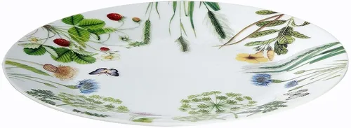 Teller Porzellan Essteller Speiseteller Brotteller Flach Wild Flowers Gilde