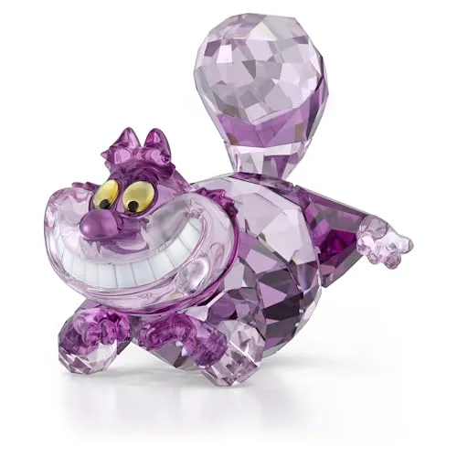 Swarovski Alice in Wonderland Grinsekatze in lila von Swarovski