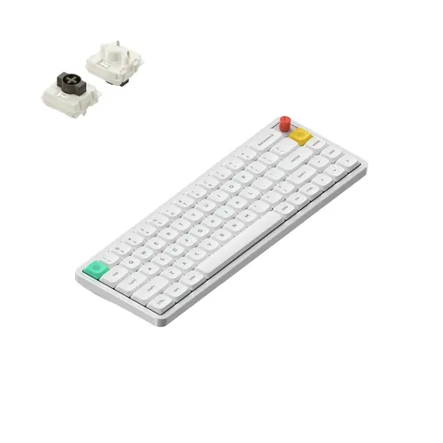 NuPhy Air65 V3 Kabellose Mechanische Tastatur QWERTY US Nova White/Brown