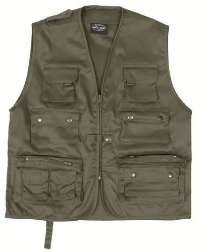 Mil-Tec Jagd-U Weste Oliv S von Mil-Tec