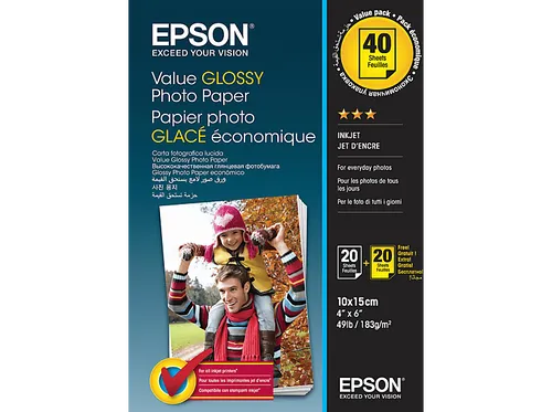 EPSON C13S400044 Value Fotopapier 10 x 15 cm mm
