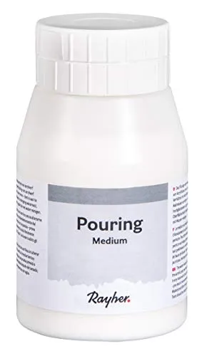 Rayher 38350000 Pouring Medium für Acryl Fließtechnik, 500ml