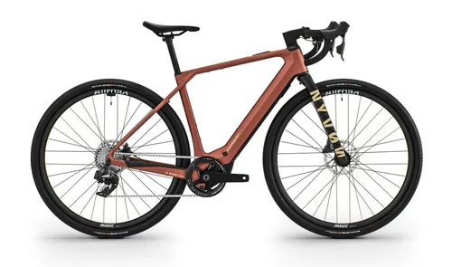 Conway E-Bike E-Gravelbike Nyvon 12.0 rustred matt - Hochwertiges E-Gravelbike mit 400 Wh Akku, 12-Gang SRAM Schaltung und leichtem Carbonrahmen. Ideal für Abenteuer und lange Strecken.