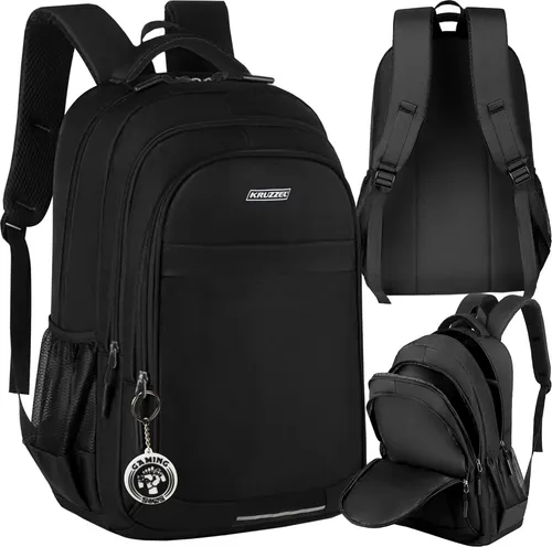 Ergonomischer 30 Liter Reflektierender Rucksack Schwarz