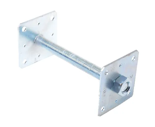 Pfostenträger verstellbar 110 x 110 x 250 mm zum Aufschrauben höhenverstellbar