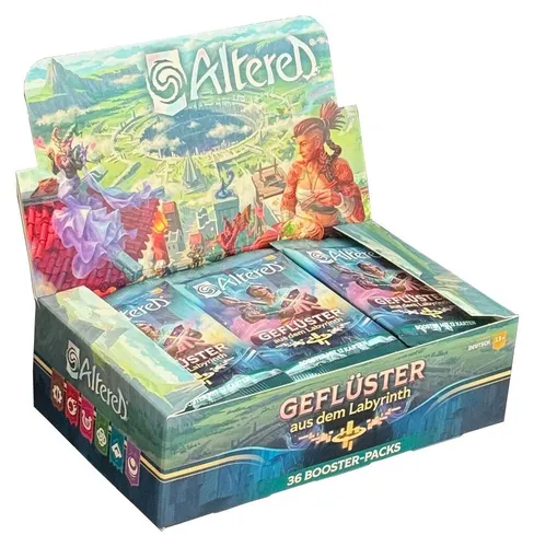 Altered - Geflüster aus dem Labyrinth - 1 Display (36 Booster) - Deutsch - Gesellschaftsspiel für Magic: The Gathering-Fans, enthält 36 Booster der Amonkhet-Edition für spannende Spielmomente und strategische Tiefe.