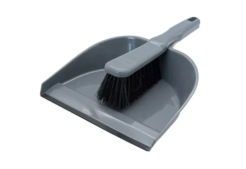 TSB Werk Kehrgarnitur Kehrgarnitur Kehrschaufel Handfeger Schaufel Besen, (1-tlg), Handbesen, Kehrset, Handkehrset