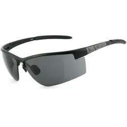 King Kerosin KK210 Sonnenbrille – Black/Mat, One Size - Sportbrillen mit ergonomischer Passform und justierbarer Nasenauflage. Steinschlagbeständig und mit UV400 Schutzfilter für 100% UVA-, UVB- & UVC-Schutz.
