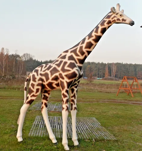 XXL Giraffle bensgross Gartendeko