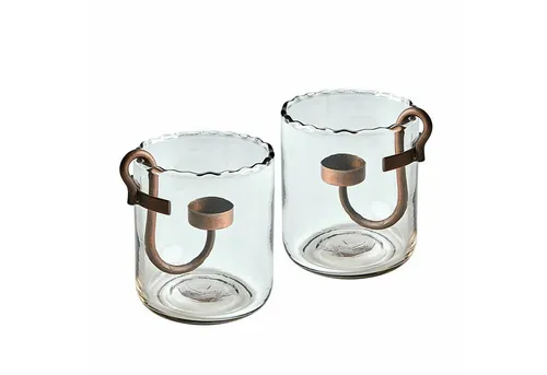 Loberon Windlicht 2er Set Lynn von Mirabeau