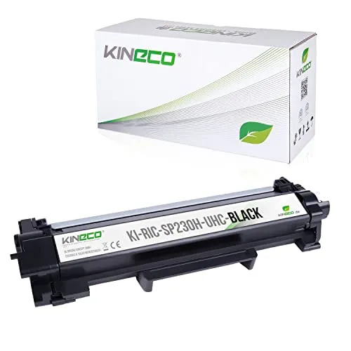 Kineco Toner kompatibel für Ricoh SP 230 DNw SP 230 FNw SP 230 Series SP 230 SFnw 408294 Type SP230H TypeSP230, 3.000 Seiten Schwarz