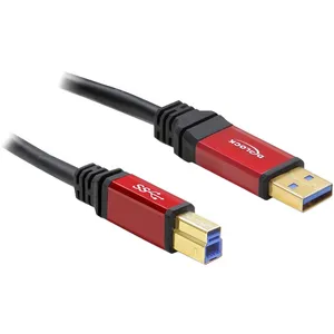 Delock Premium - USB-Kabel - USB Typ A (M) zu USB Type B (M) - USB 3.0 - 3 m - Schwarz