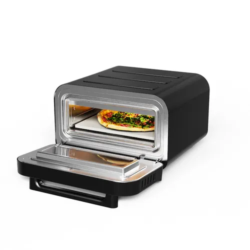 KPO-220 Elektrischer Pizzaofen mit Touch Display - Mini-Backofen mit Pizzaschaufel, bis 450°C für perfekte Pizzen. Multifunktional zum Backen, Grillen und Toasten, ideal für Pizza-Liebhaber.