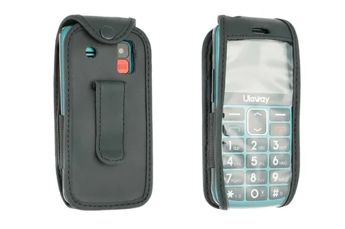 caseroxx Ledertasche mit Gürtelclip kompatibel mit ukuu / Ushining / uleway 2,4