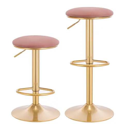 Woltu Drehhocker (2 St) in pink von WOLTU