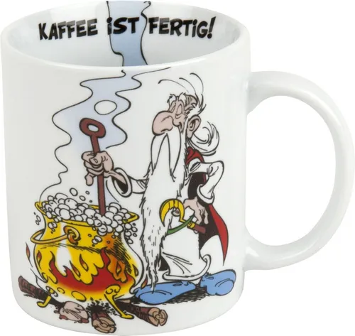 Könitz Asterix Kaffeebecher, Porzellan, 