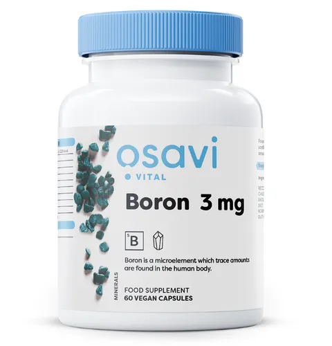 OSAVI BORON, 3 MG - 60 VEGAN CAPSULES