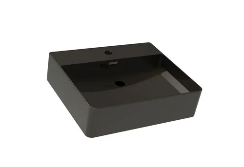 FACKELMANN VAIDA Waschbecken 50cm Schwarz von Fackelmann