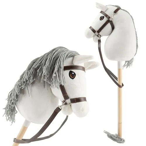 Bieco Hobby Horse Steckenpferd Schimmel