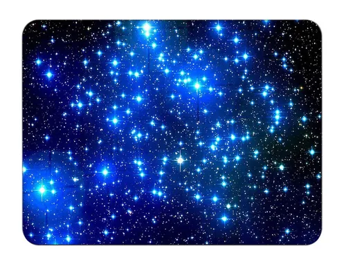 Mauspad 36 x 25 cm Mousepad Gaming / Office Silent Monsters Weltall Sterne Space