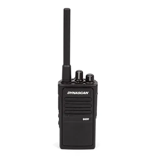 Tragbarer DMR-UKW-Radiosender Dynascan D11V, 136–174 MHz, 32 Kanäle