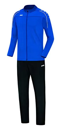 Jako Herren Präsentationsanzug Classico M9550 blau XXL - Trainingsbekleidung aus 100% Polyester, pflegeleicht und ideal für Fußballspieler, sorgt für optimalen Tragekomfort und eine professionelle Optik.