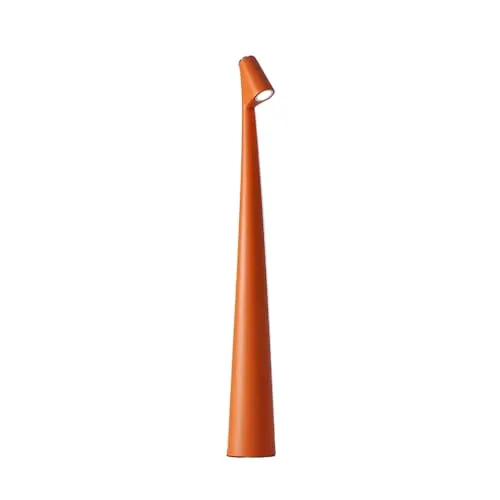 Luxus Tischlampe Touch Deluxe in orange von Luxus