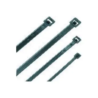 HEIDEMANN Nylon - Kabelbinder schwarz 200 X 4,8, UV-beständig, 100 St. SB