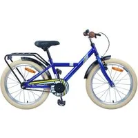 vidaXL Kinderfahrrad 20 Zoll - Dunkelblau für 6-11 Jahre - Robustes Kinderfahrrad mit verstellbarem Lenker und Sattel für maximalen Komfort. Ideal für Abenteuer im Freien, bietet es Stabilität und Sicherheit für junge Fahrer.
