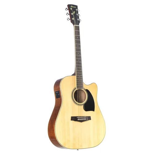 Ibanez PF15ECE-NT Natural Westerngitarre - Elektroakustisch für Einsteiger - Gitarren - Ideal für Einsteiger und Fortgeschrittene mit benutzerfreundlichem Ibanez AEQ-2T Tonabnehmersystem und integriertem Stimmgerät für flexibles Üben.