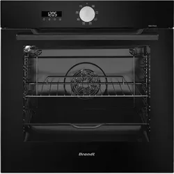 Einbau-multifunktionsbackofen 73l 60cm schwarz pyrolyse