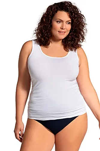 Ulla Popken Damen Unterhemden, Schneewittchen, 54-56 EU