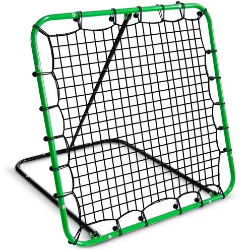 Neo-Sport Rebounder Trainingstor 100 x 100 cm - Fußballtor für präzises Training – verbessere deine Pässe und Reflexe mit diesem stabilen, wetterfesten Rebounder aus robustem Stahl und strapazierfähigem PE-Netz. Ideal für flexibles Training im Freien.