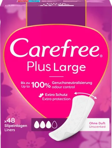 Carefree Plus Large Light Scent Slipeinlagen 48 St.