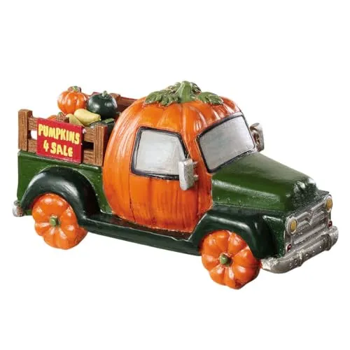 Lemax 93445 - Pumpkin Truck - Neu 2019 - Kürbisauto - Spooky Town - Halloween Dekoration - Zubehör/Figuren