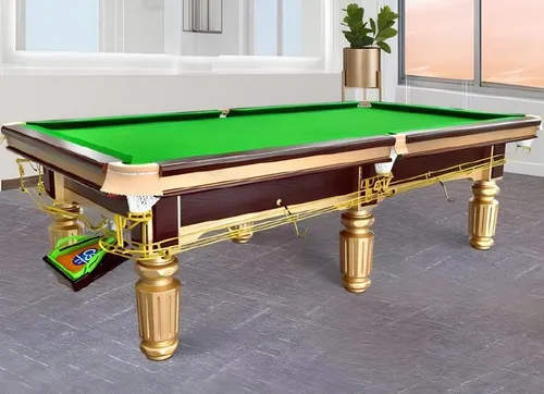 8ft Billardtisch Luxus Pooltisch für Freizeitspaß - Hochwertiger Billardtisch in edlem Design, ideal für spannende Spielrunden. Maße: 260 x 145 x 85 cm, perfekt für gesellige Abende mit Freunden.