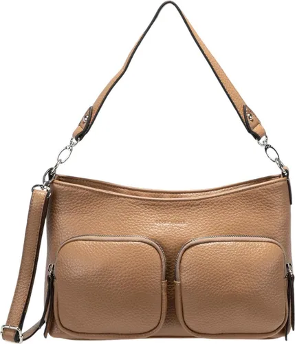 GERRY WEBER Schultertasche Circadian Hobo Tannin hellbraun - Damen-Schultertaschen mit zeitlosem Design, verstellbarem Schulterriemen und mehreren Innenfächern für optimale Organisation und Tragekomfort.