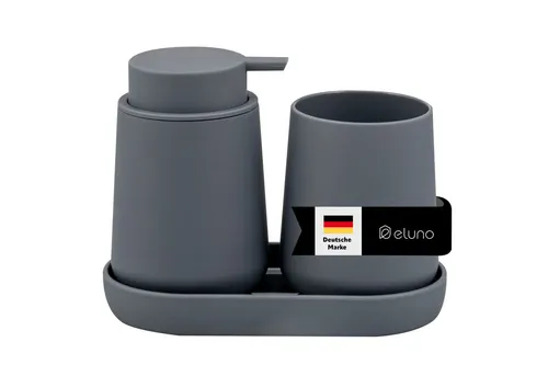 eluno Badaccessoire-Set TESERO 3tlg. Soft-Touch