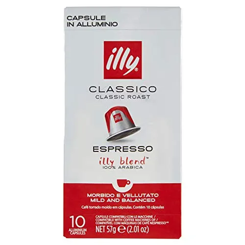 Illy Kaffee Classic Arabica Espresso Kapseln für Nespresso Maschinen