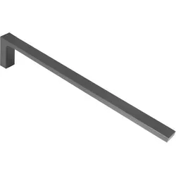 KEUCO EDITION 11 Handtuchhalter 450 mm, starr, 1-armig in schwarz von KEUCO