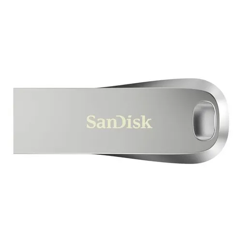 SanDisk USB-Stick Ultra Luxe 128 GB - Elegantes Design, blitzschnelle 150 MB/s Übertragung, effektiver Passwortschutz und Schlüsselbund-Befestigung