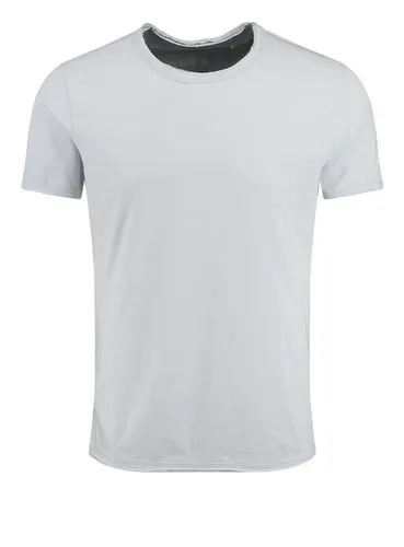 Key Largo T-Shirt Bread vintage Look uni Basic T00621 Rundhalsauschnitt unifarben kurzarm slim fit