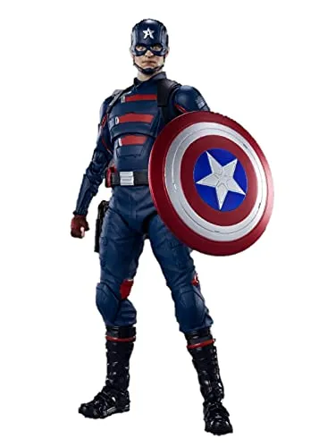 Tamashi Nations - Marvel: Falcon and The Winter Soldier - Captain America (John F. Walker) - Menschen-Spielfiguren, detailgetreue S.H.Figuarts Actionfigur mit hoher Beweglichkeit und Sammlerwert.