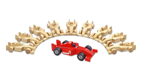 Betzold 10er-Set Holzautos