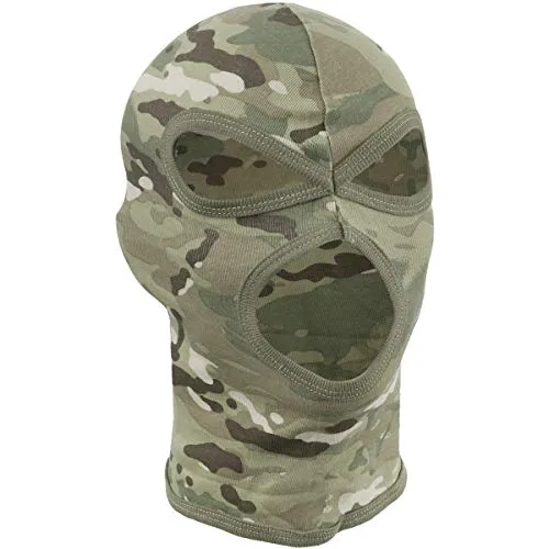 MFH Balaclava, 3-Loch, dünn, 100% Baumwolle (DE/NL/SE/PL, Alphanumerisch, Einheitsgröße, Operation-camo)
