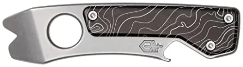 Gerber Multi-Tool mit 6 Funktionen, Chonk, Mit Gürtel-Clip und Flaschenöffner, Gewicht: 68 g, Länge: 9,9 cm, Silber/Schwarz, 31-004146